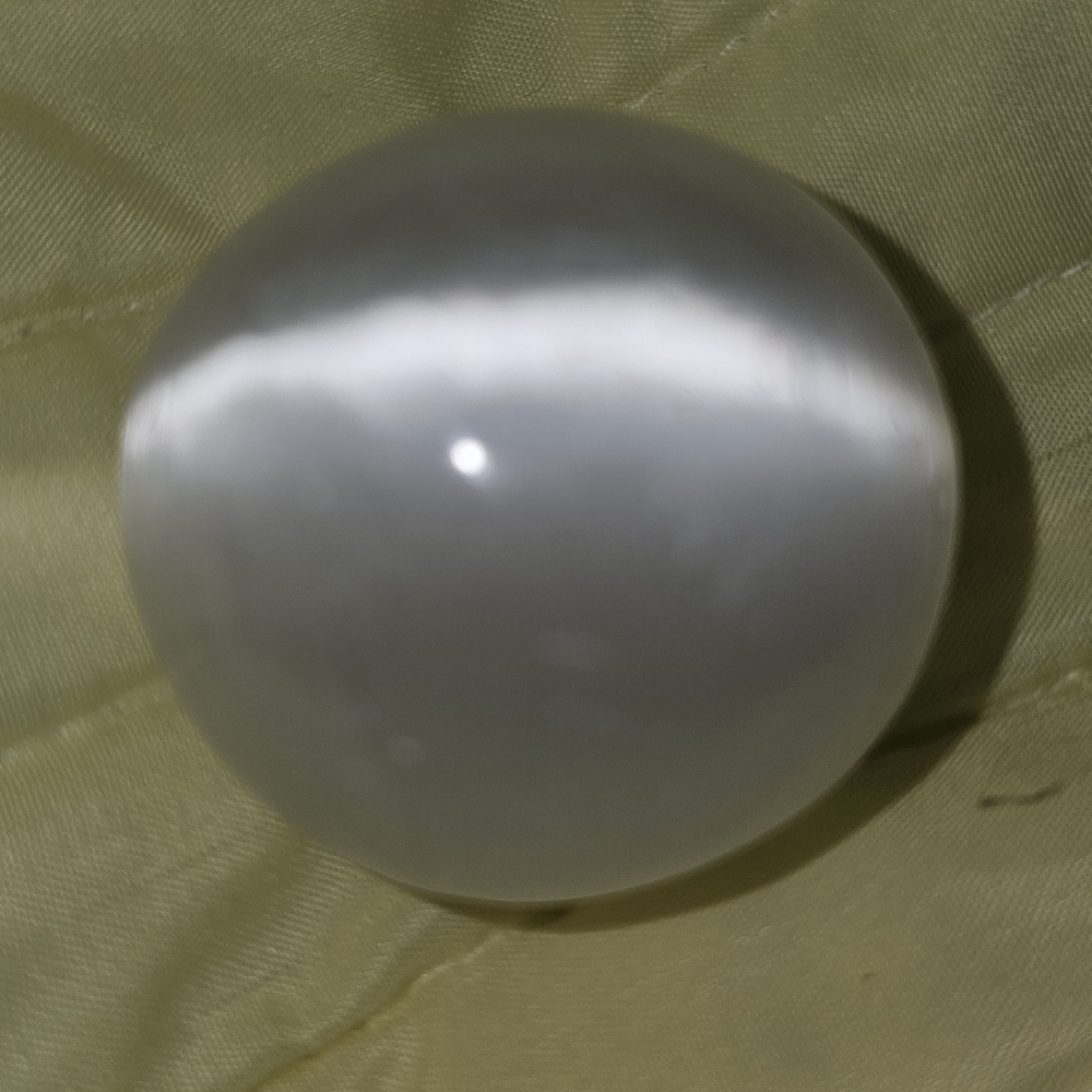 103g, Selenite Sphere, 44.1mm,1 small chip, price reduced,🚫⬇️